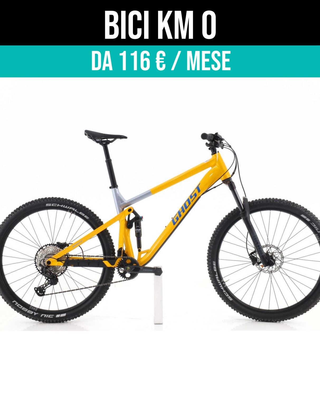 Cerca bicicletta Ghost usata o km0