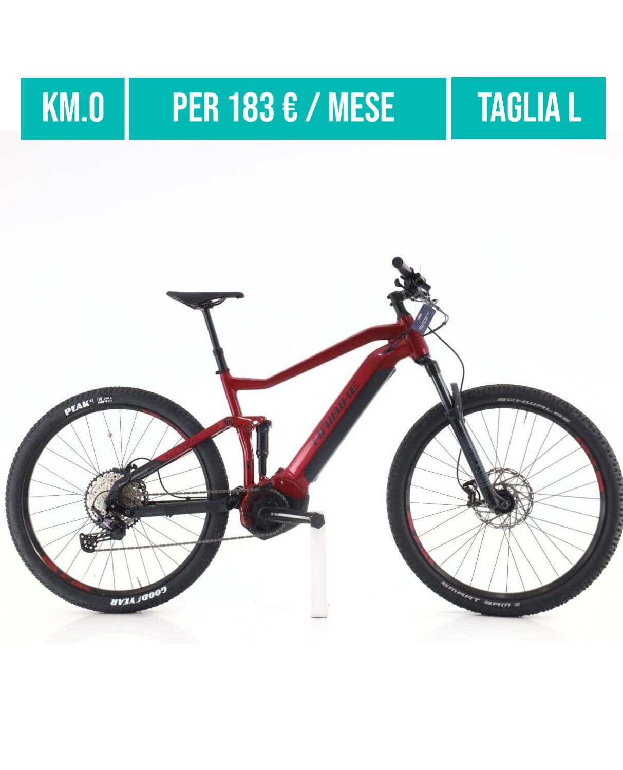 Cerca bicicletta Haibike usata o km0