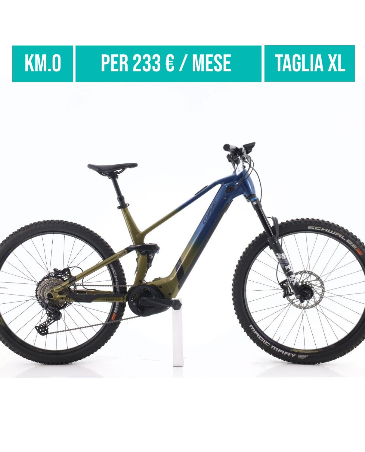 Cerca bicicletta Conway usata o km0