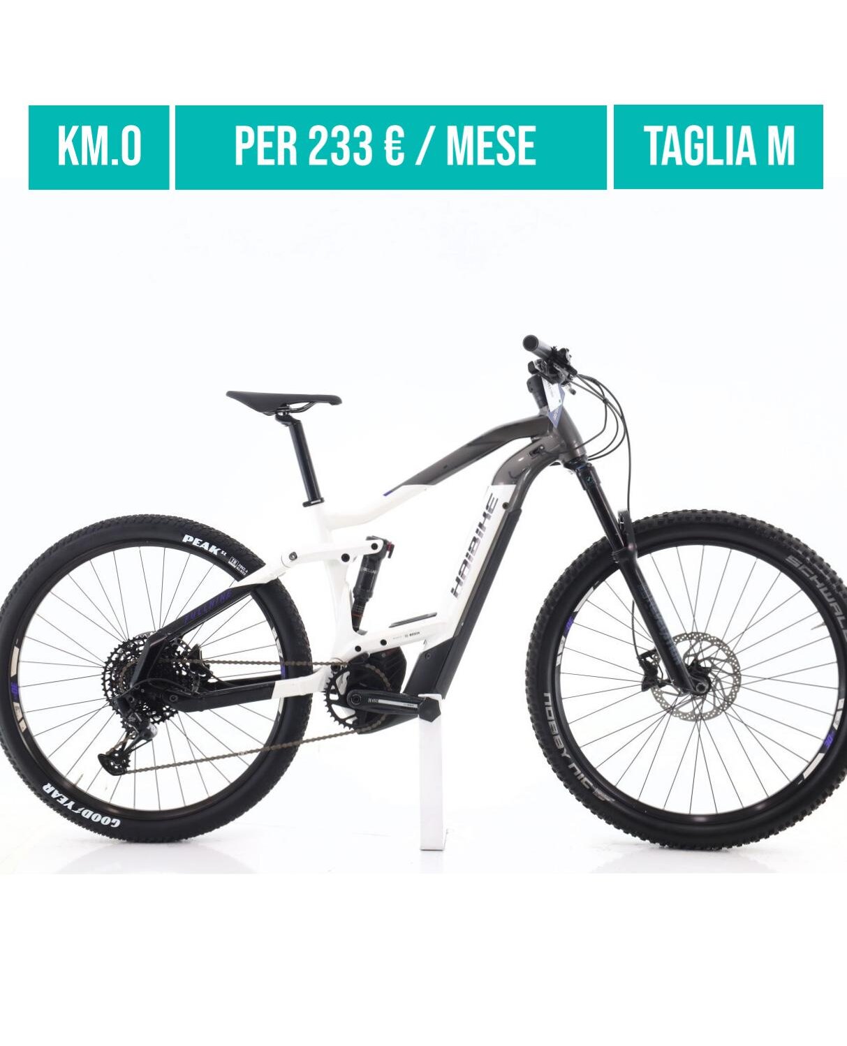 Cerca bicicletta Haibike usata o km0