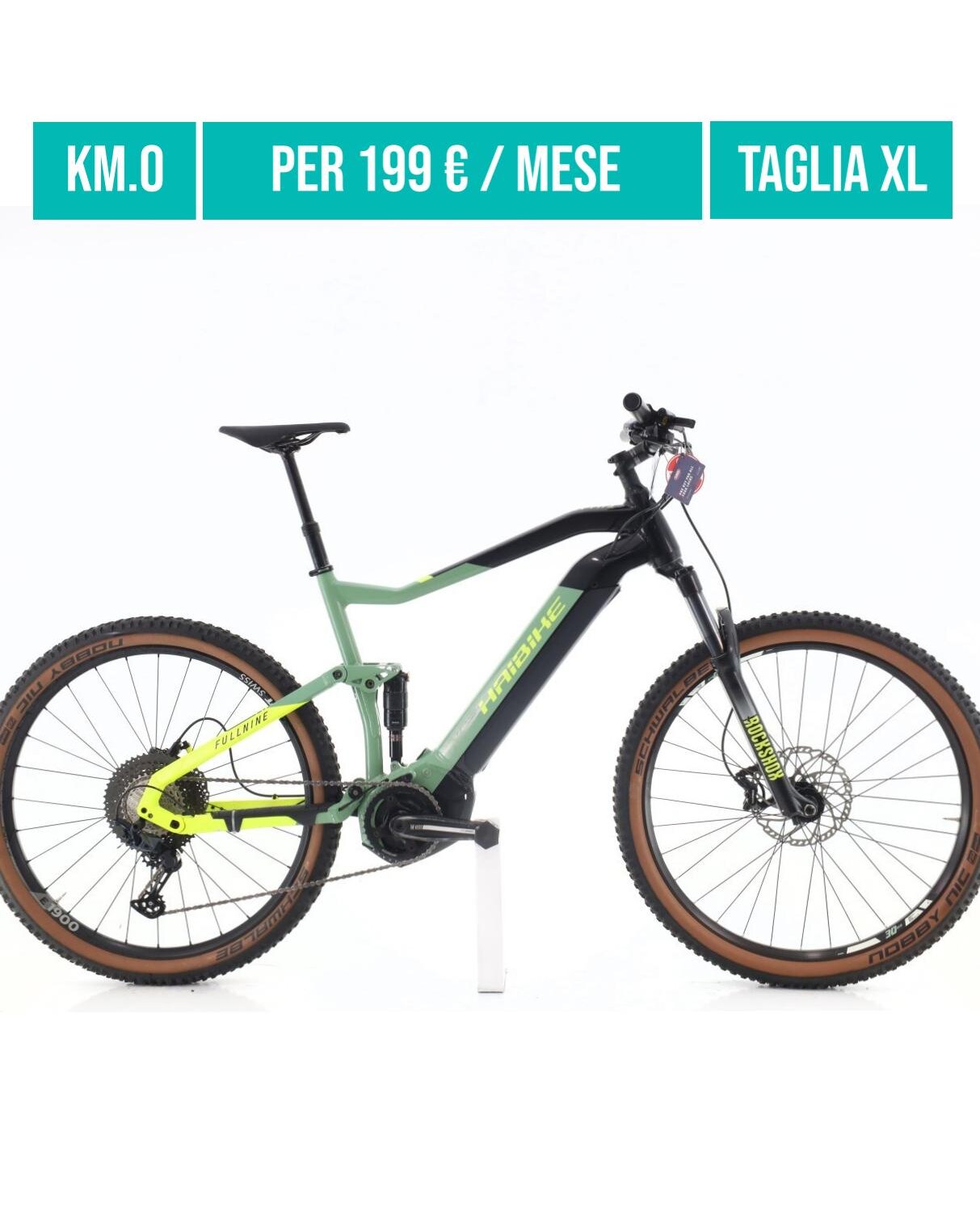 Cerca bicicletta Haibike usata o km0