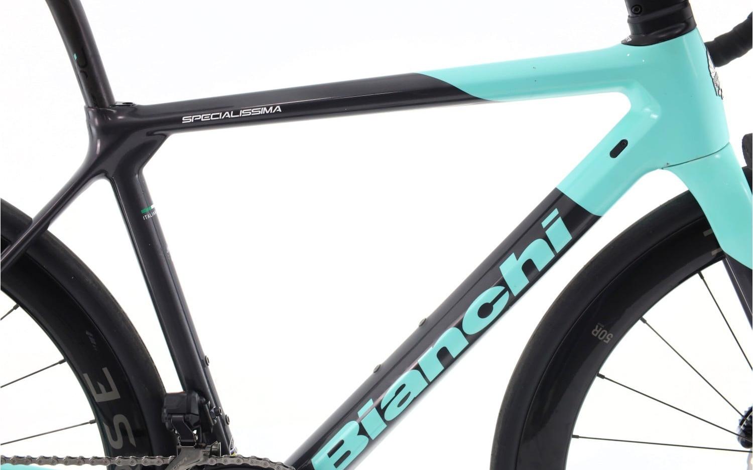 Bici da corsa Bianchi Zyclora ·  Specialissima Di2 12V, Usata, 2024, Barcelona