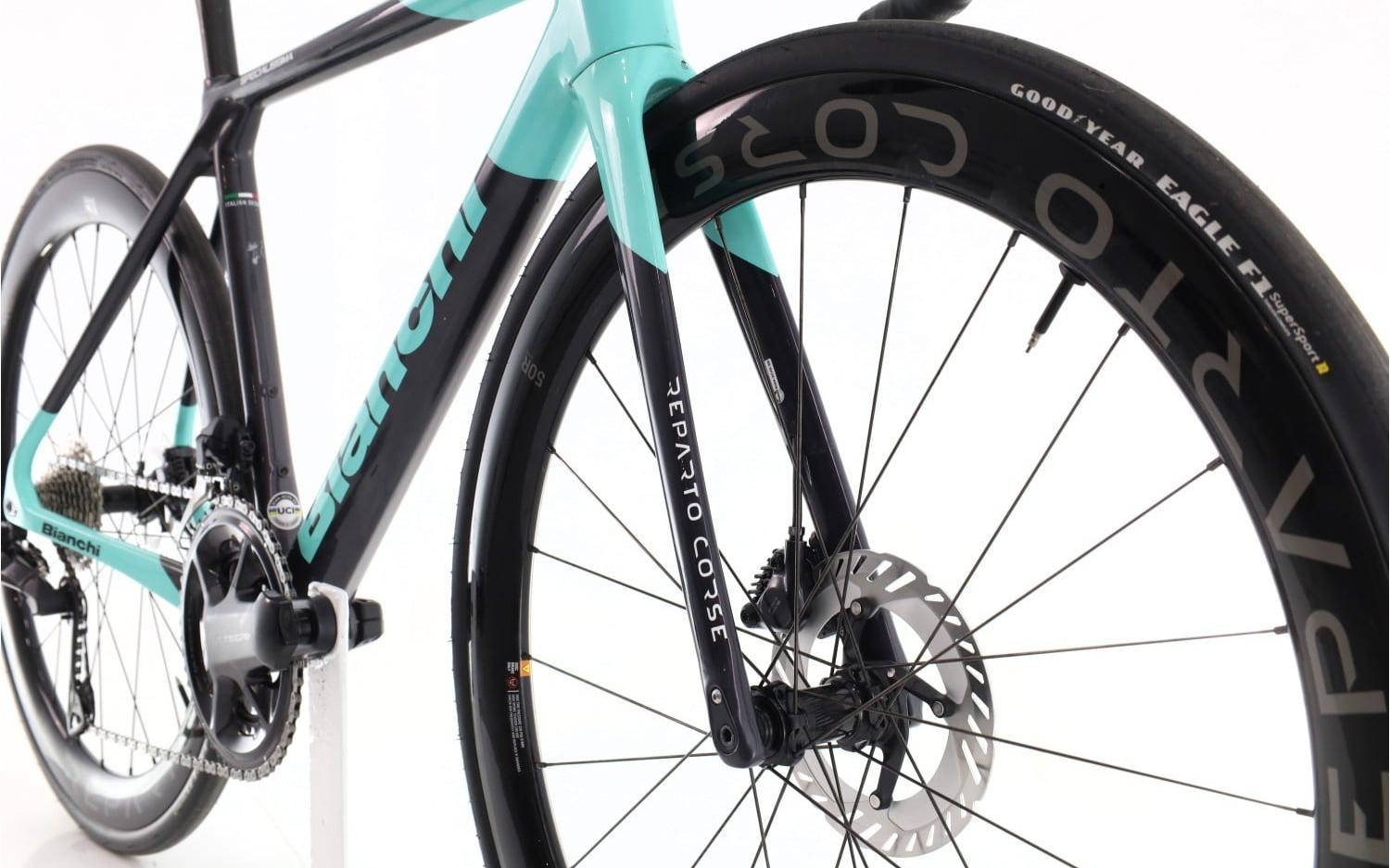 Bici da corsa Bianchi Zyclora ·  Specialissima Di2 12V, Usata, 2024, Barcelona