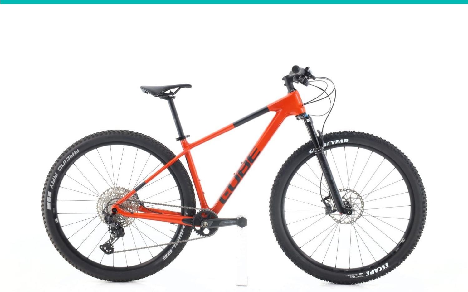 Mountain Bike Cube Zyclora ·  Reaction C:62 Race XT, Usata, 2024, Barcelona