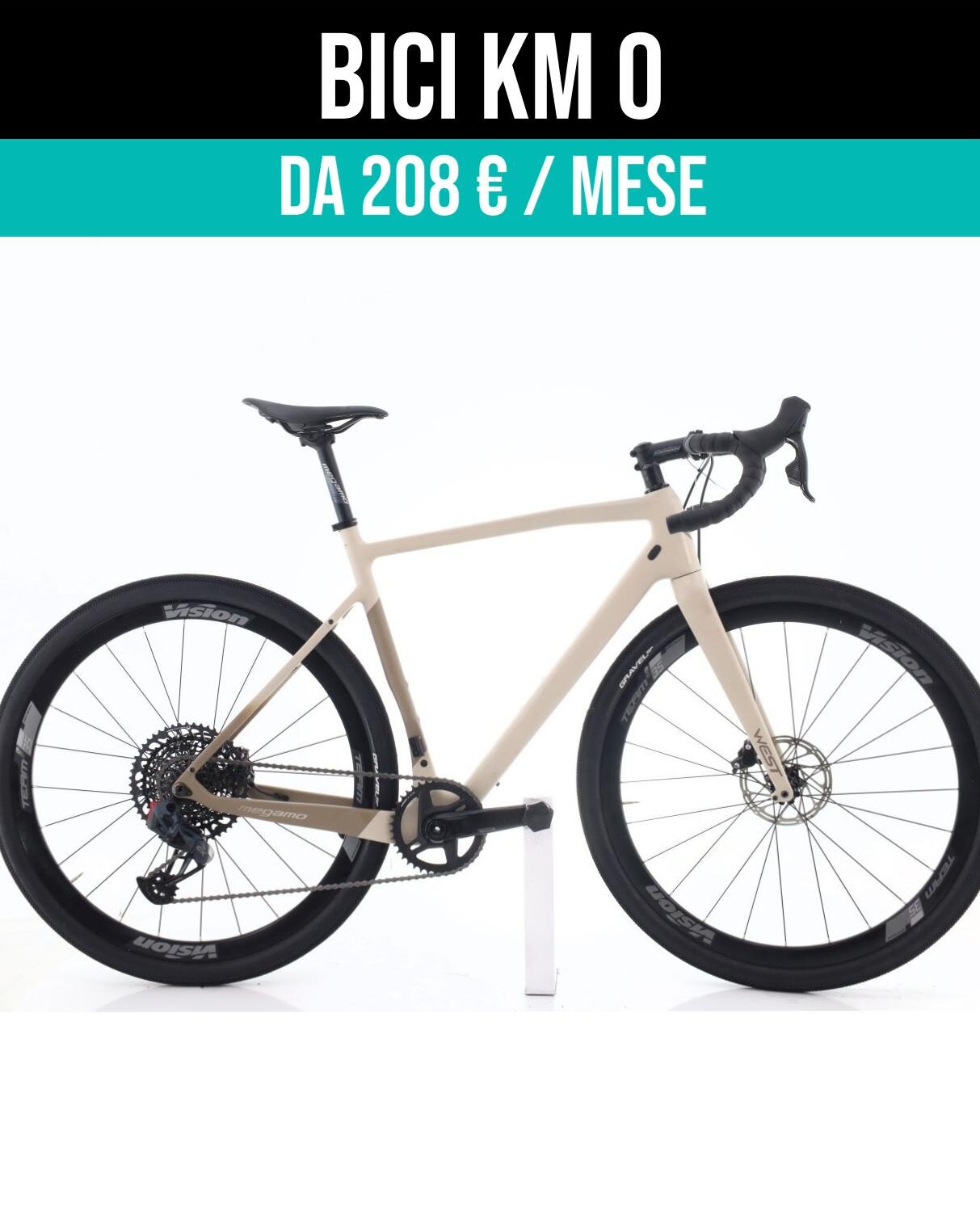 Cerca bicicletta Megamo usata o km0