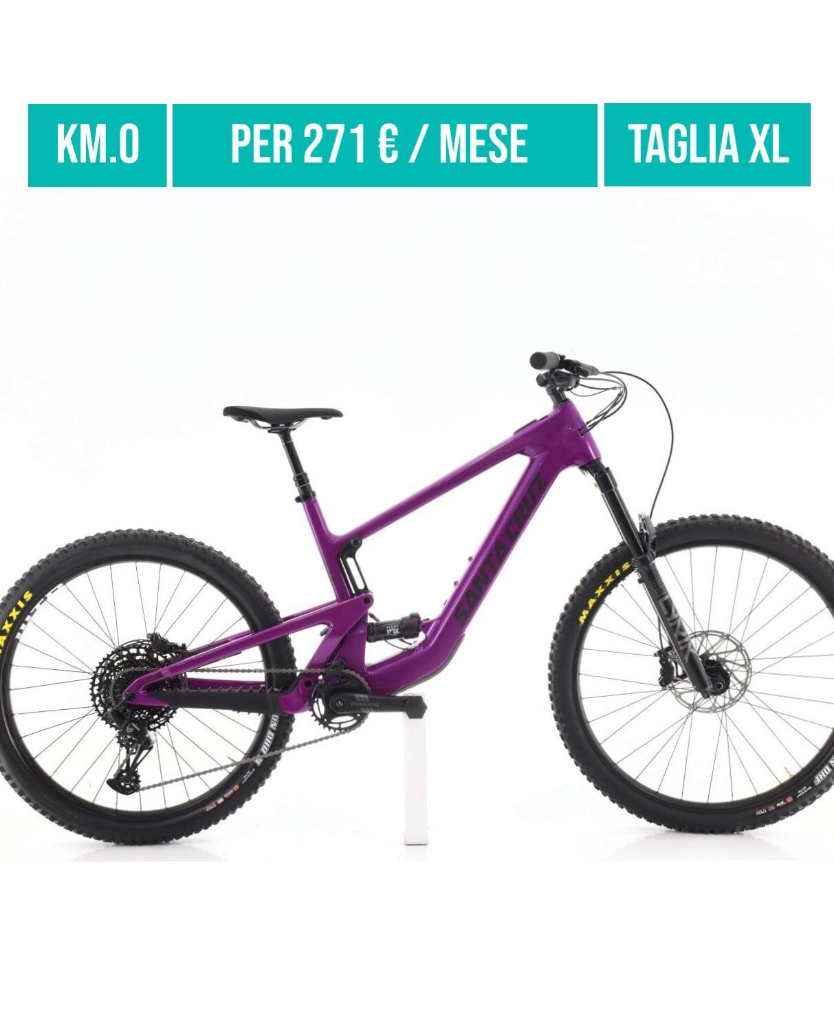 Cerca bicicletta Santa Cruz usata o km0