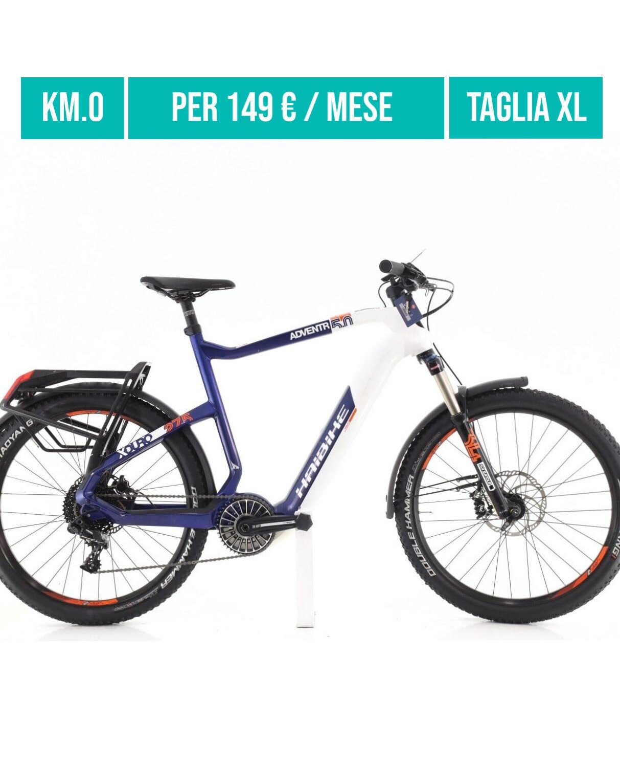 Cerca bicicletta Haibike usata o km0