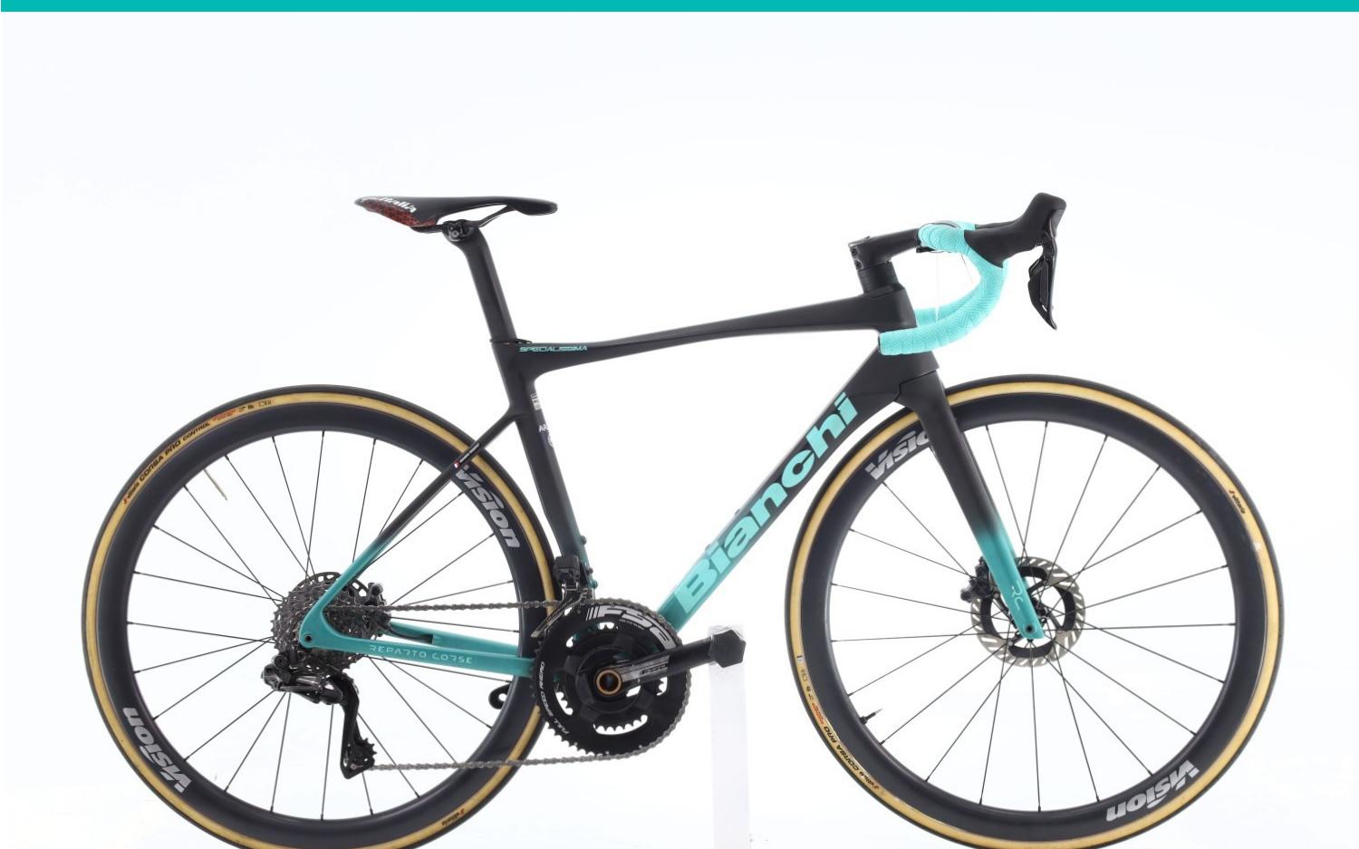 Bici da corsa Bianchi Zyclora ·  Specialissima Arkea Team Di2 12V, Usata, 2025, Barcelona