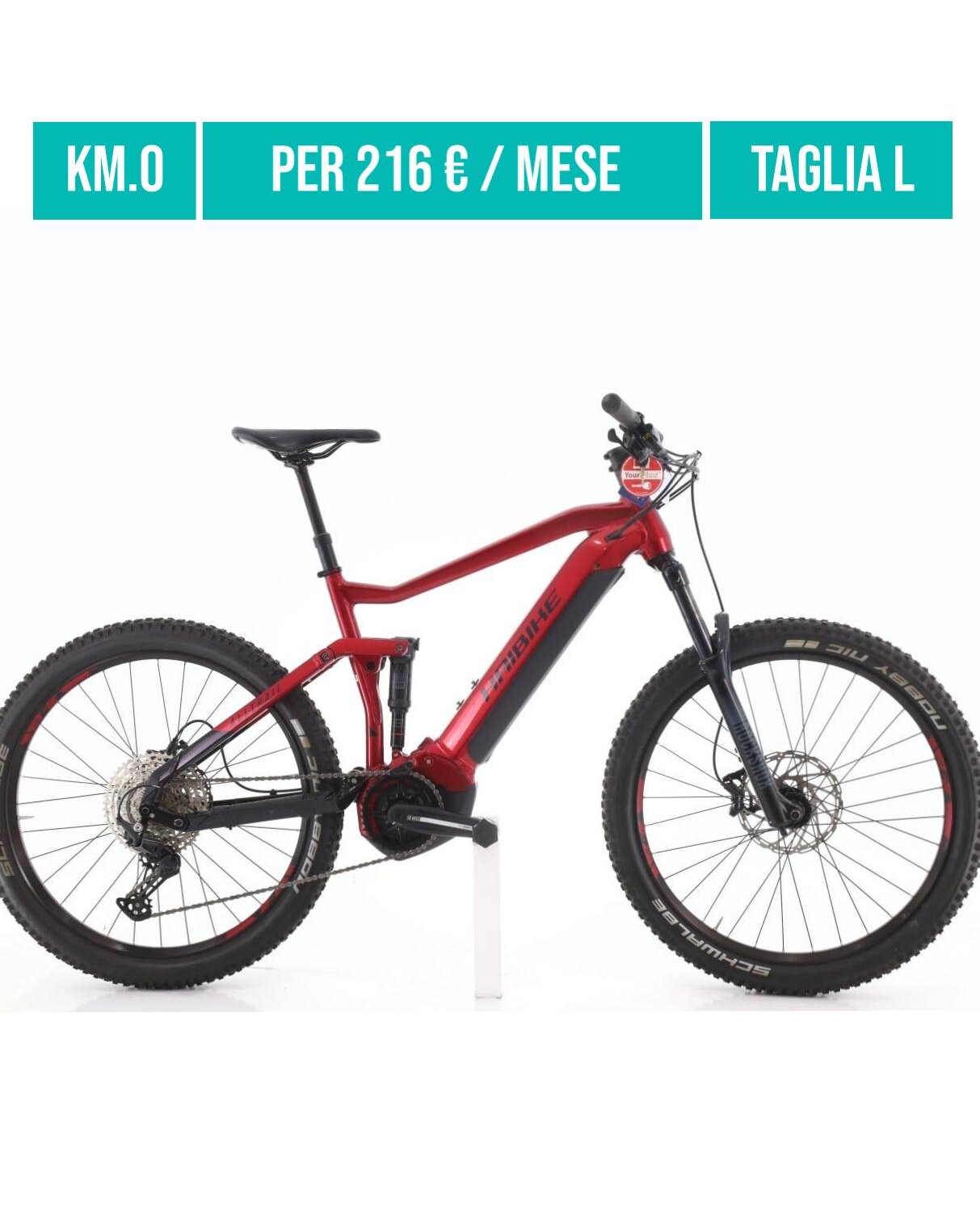 Cerca bicicletta Haibike usata o km0