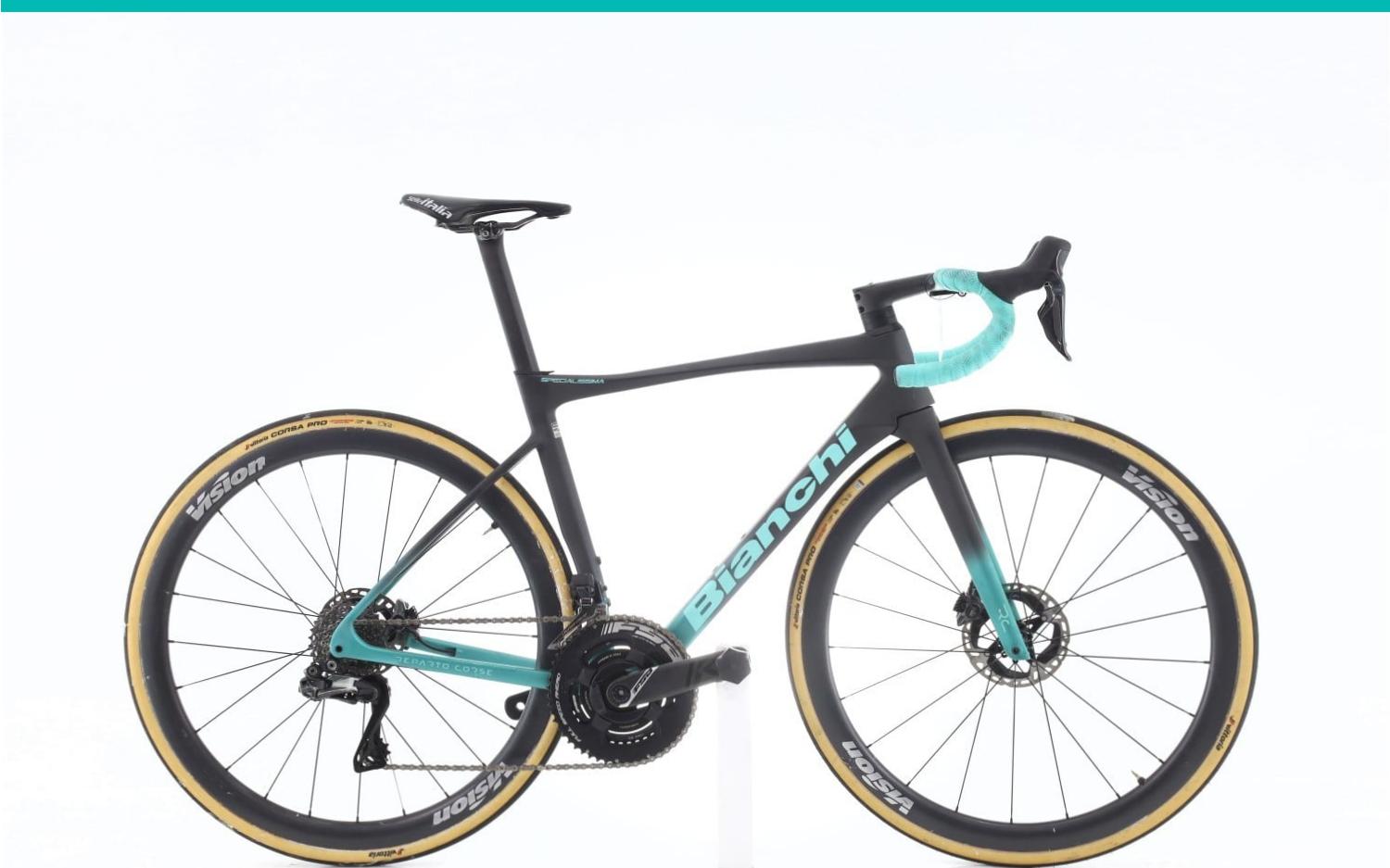 Bici da corsa Bianchi Zyclora ·  Specialissima Di2 12V Arkea Tema, Usata, 2025, Barcelona