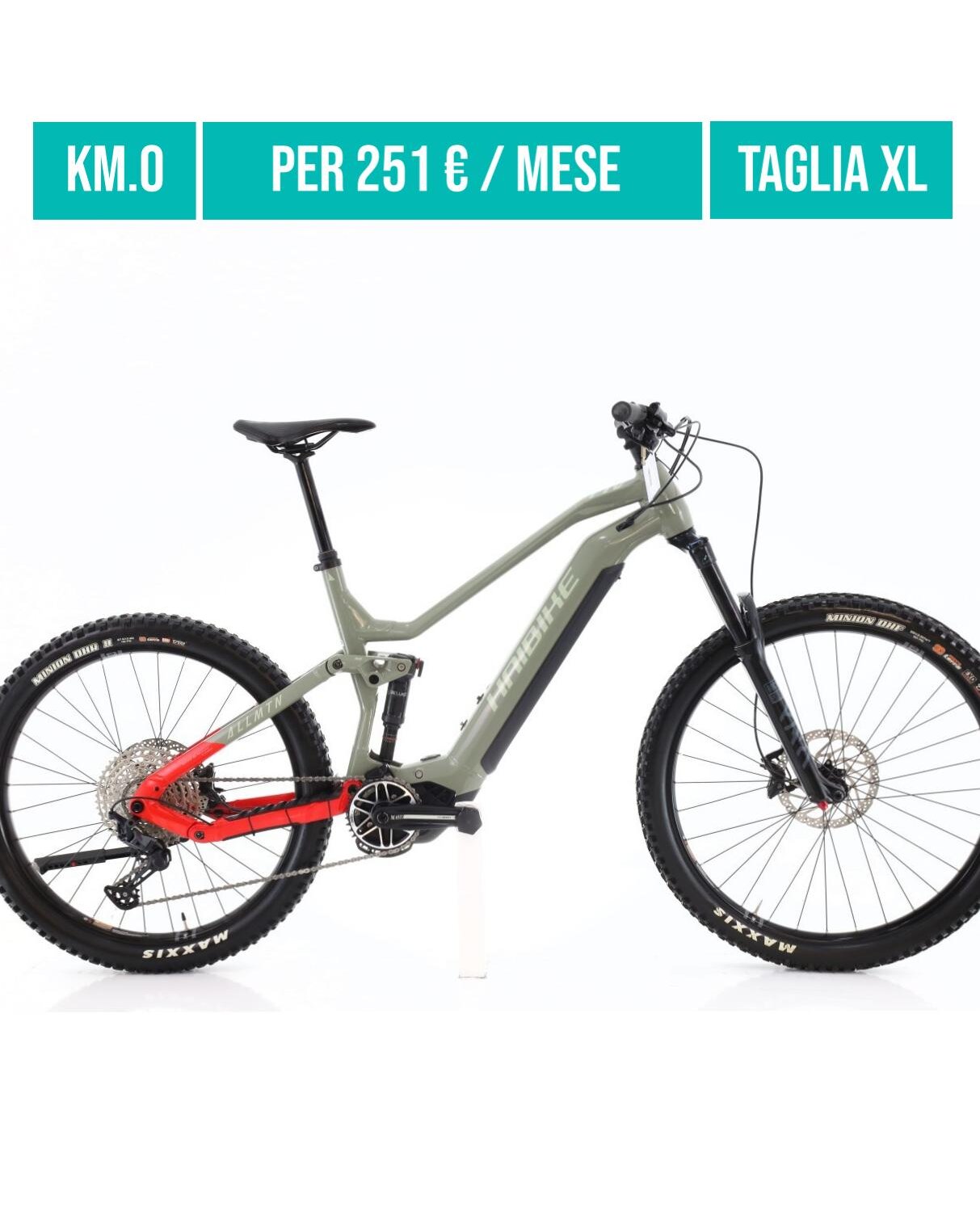 Cerca bicicletta Haibike usata o km0