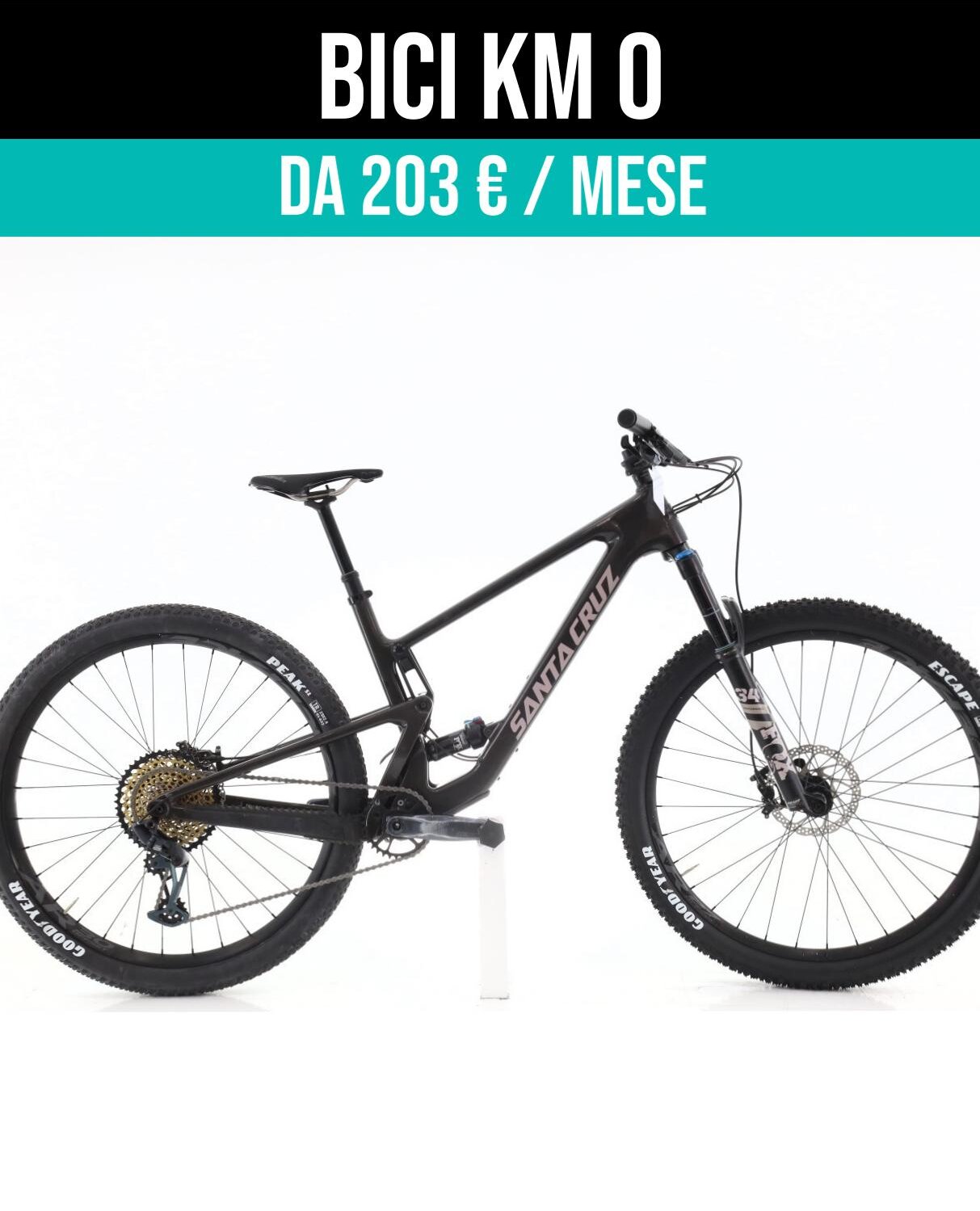 Cerca bicicletta Santa Cruz usata o km0