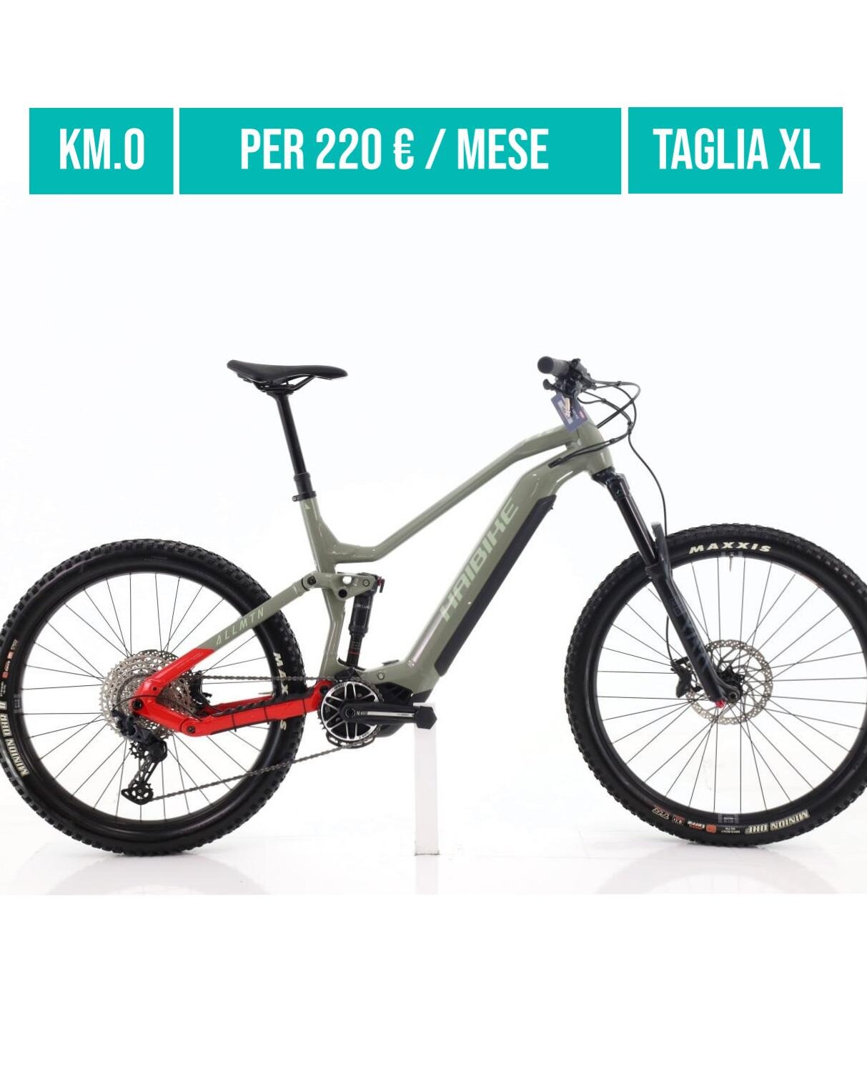 Cerca bicicletta Haibike usata o km0