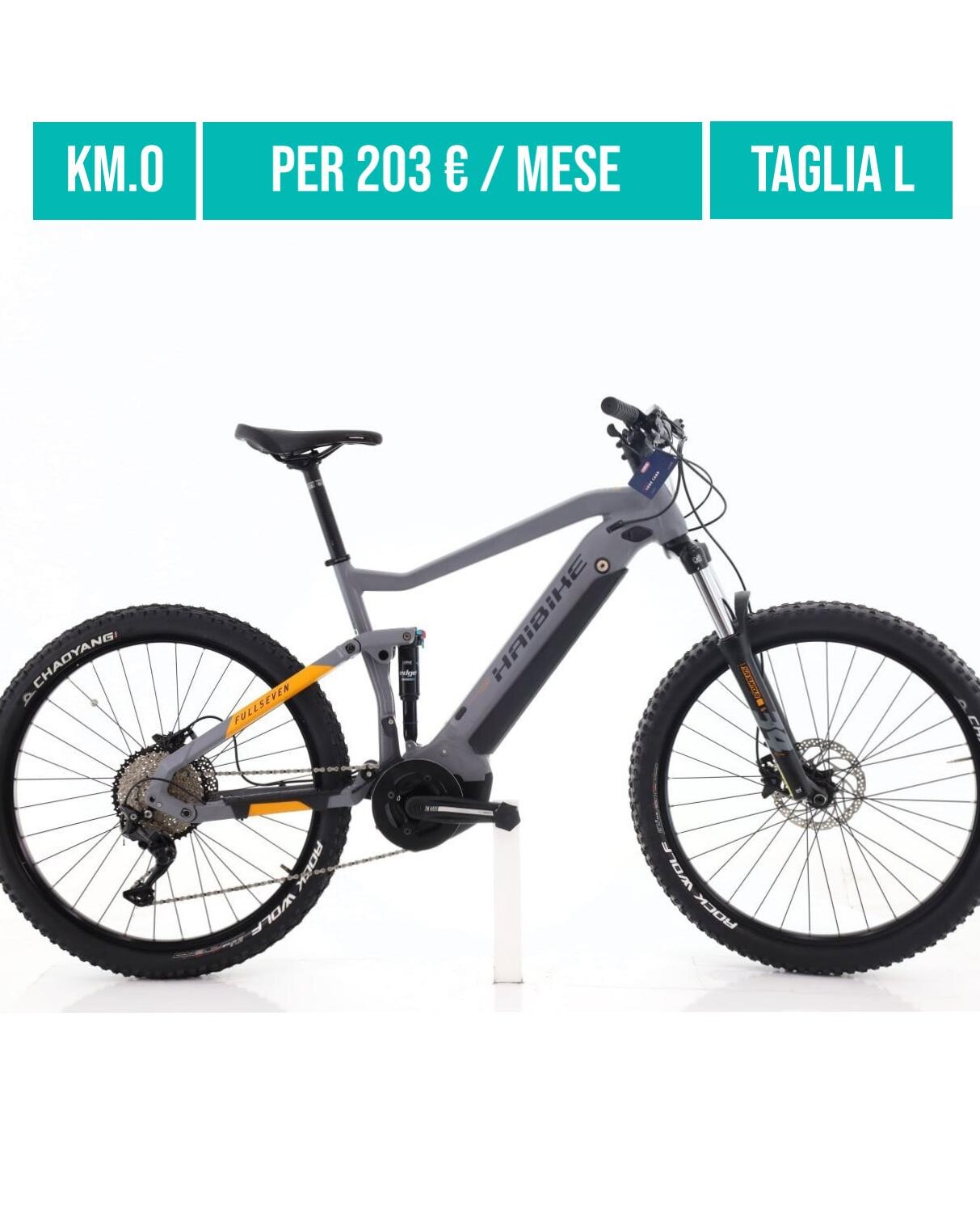 Cerca bicicletta Haibike usata o km0