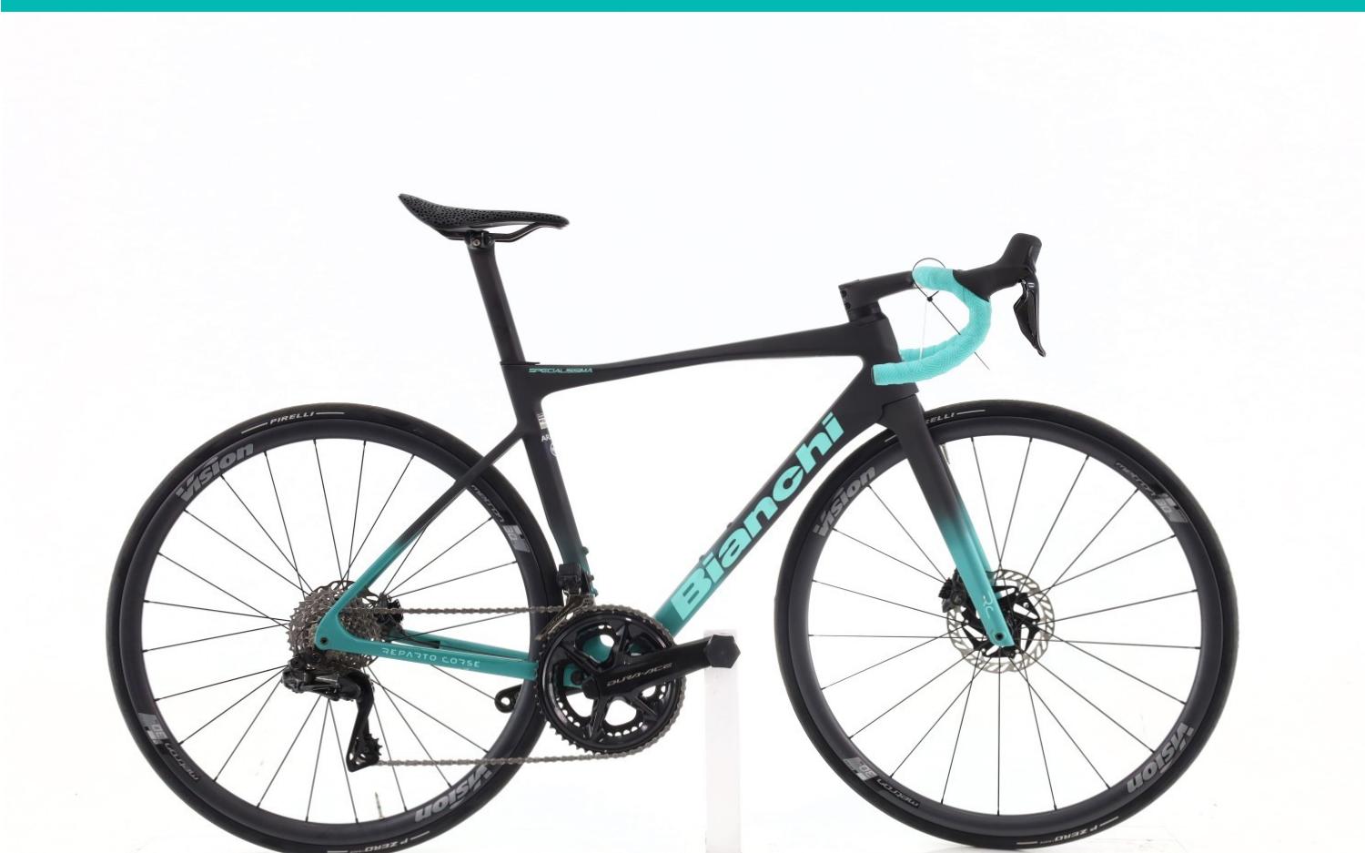 Bici da corsa Bianchi Zyclora ·  Specialissima RC Arkea Team Di2 12V, Usata, 2022, Barcelona