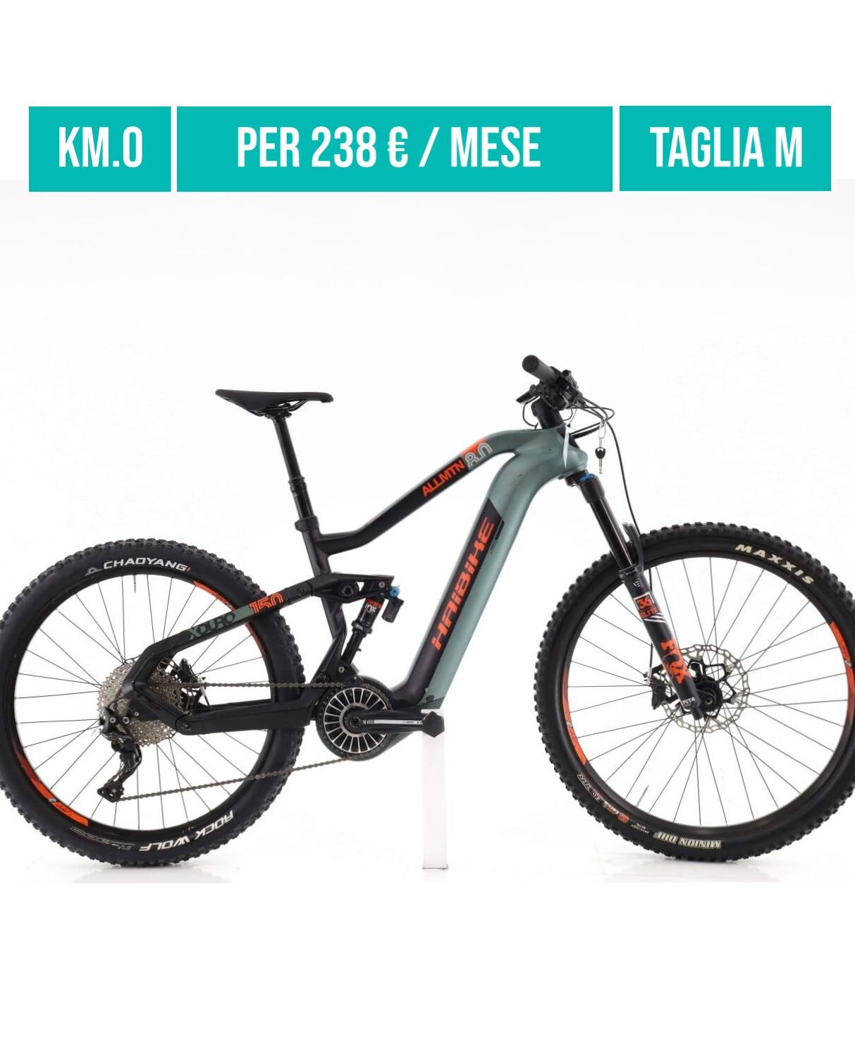 Cerca bicicletta Haibike usata o km0