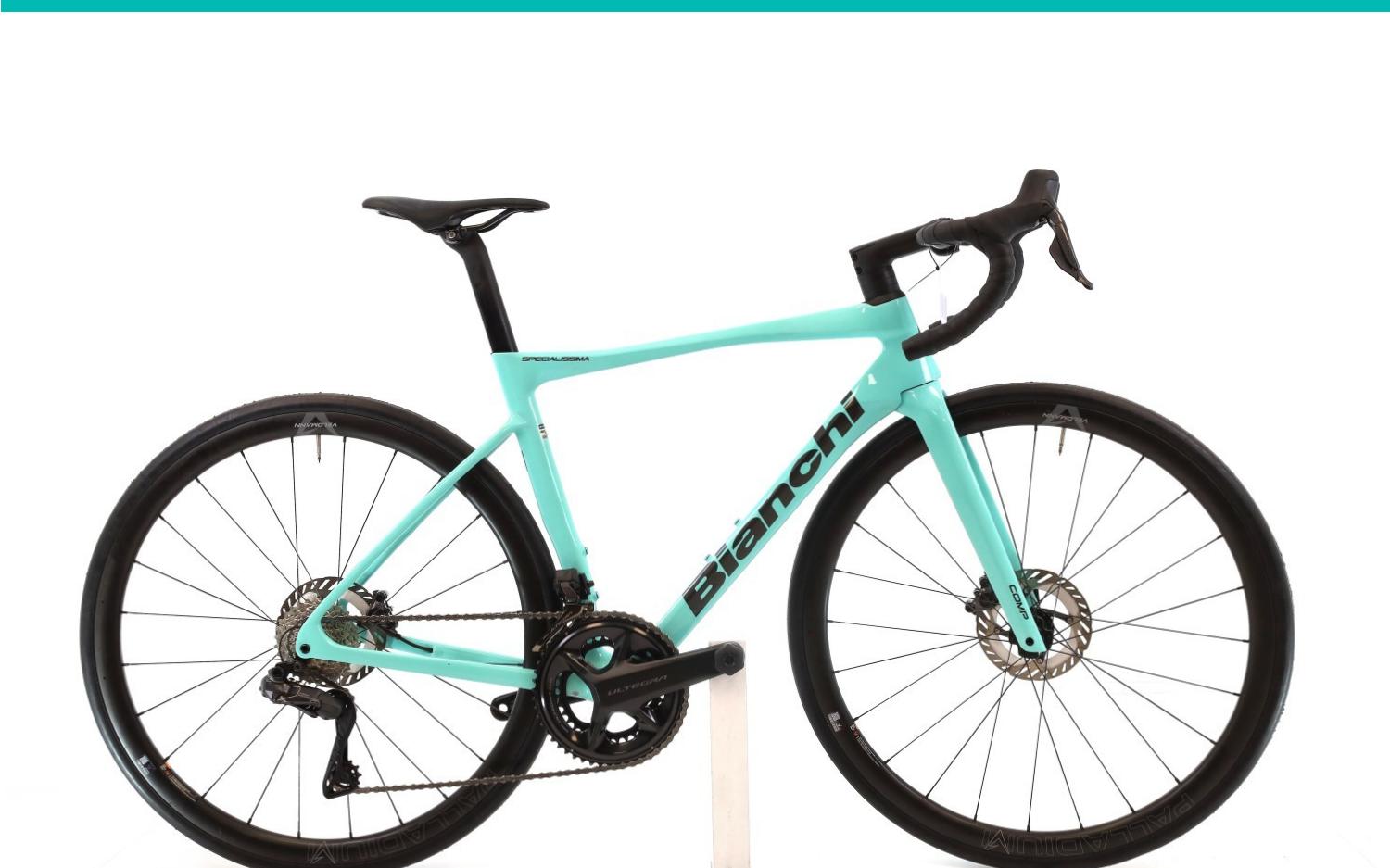 Bici da corsa Bianchi Zyclora ·  Specialissima Comp Di2 12V, Usata, 2024, Barcelona