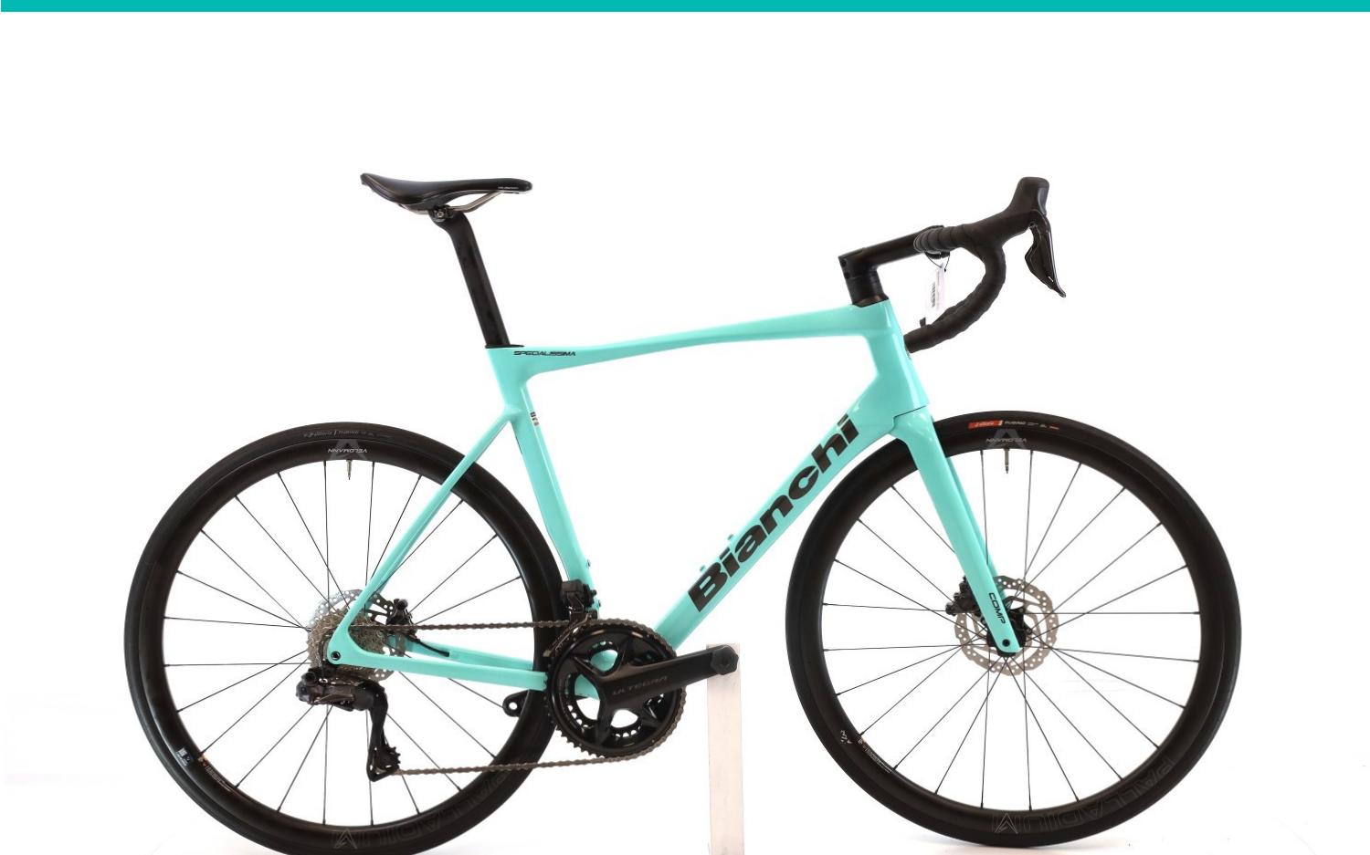 Bici da corsa Bianchi Zyclora ·  Specialissima Comp Di2 12V, Usata, 2024, Barcelona