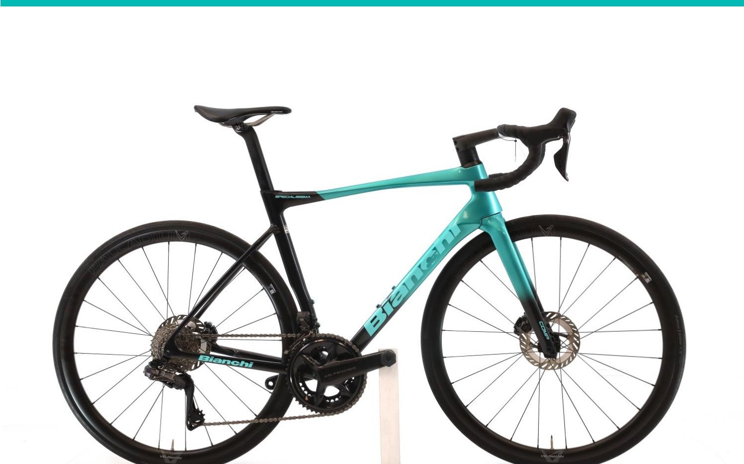 Bici da corsa Bianchi Zyclora ·  Specialissima Comp Di2 12V, Usata, 2024, Barcelona