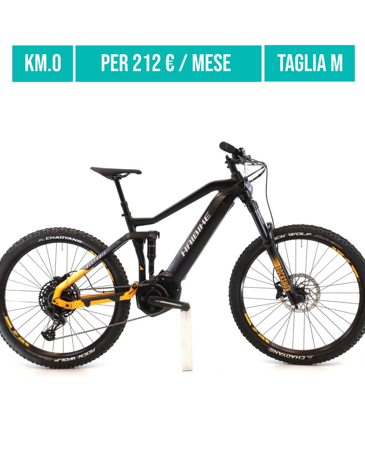 Cerca bicicletta Haibike usata o km0