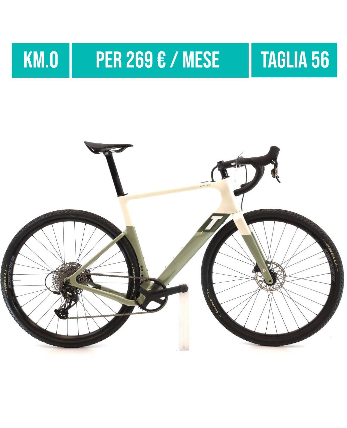 Cerca bicicletta 3T usata o km0