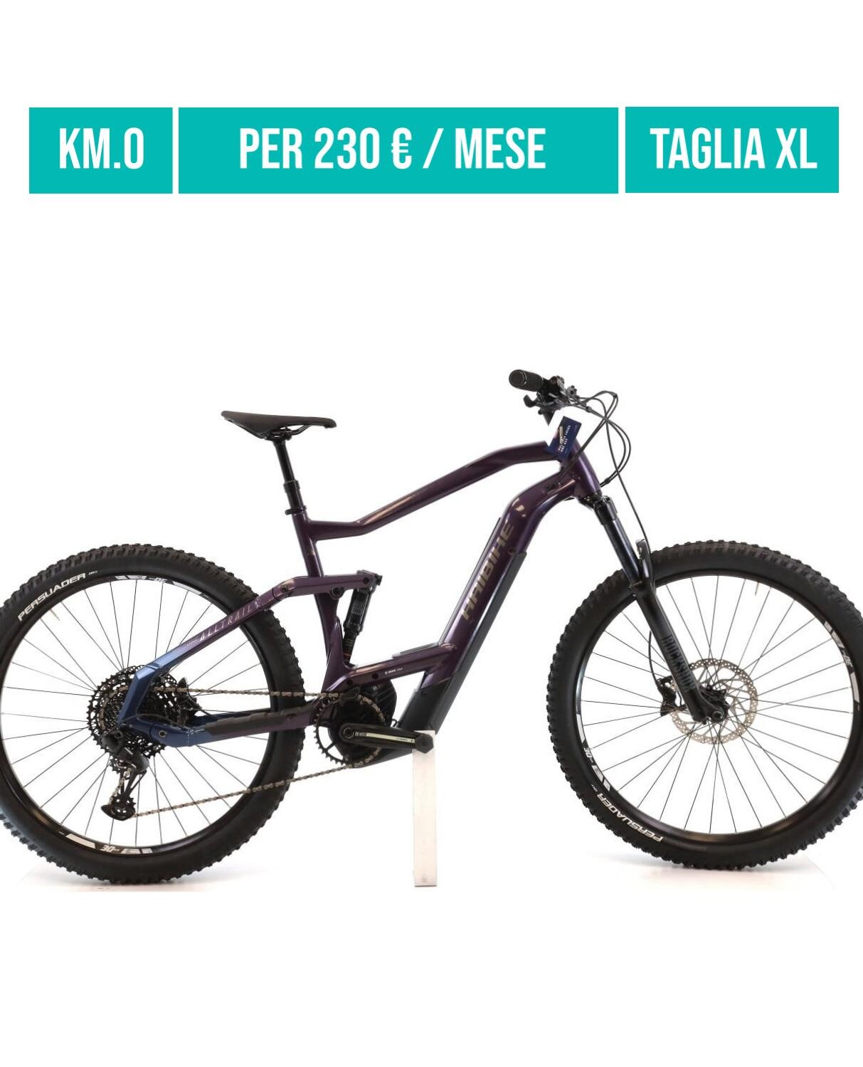 Cerca bicicletta Haibike usata o km0