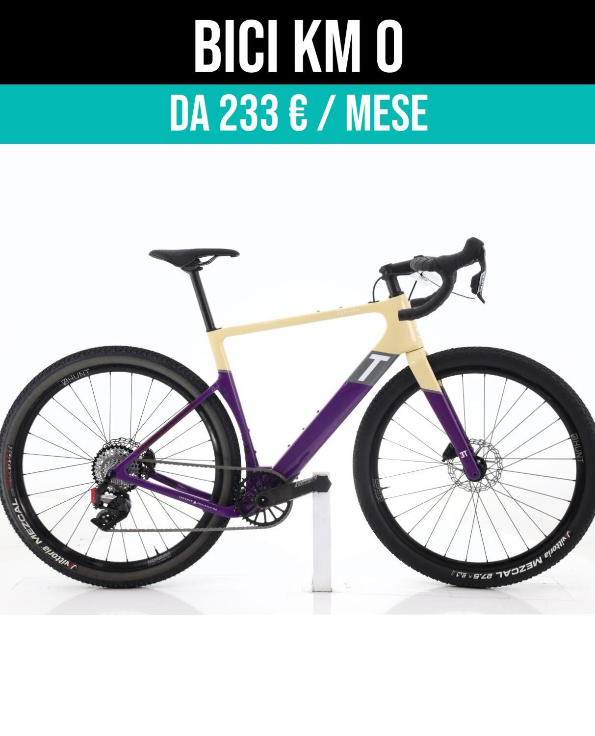 Cerca bicicletta 3T usata o km0