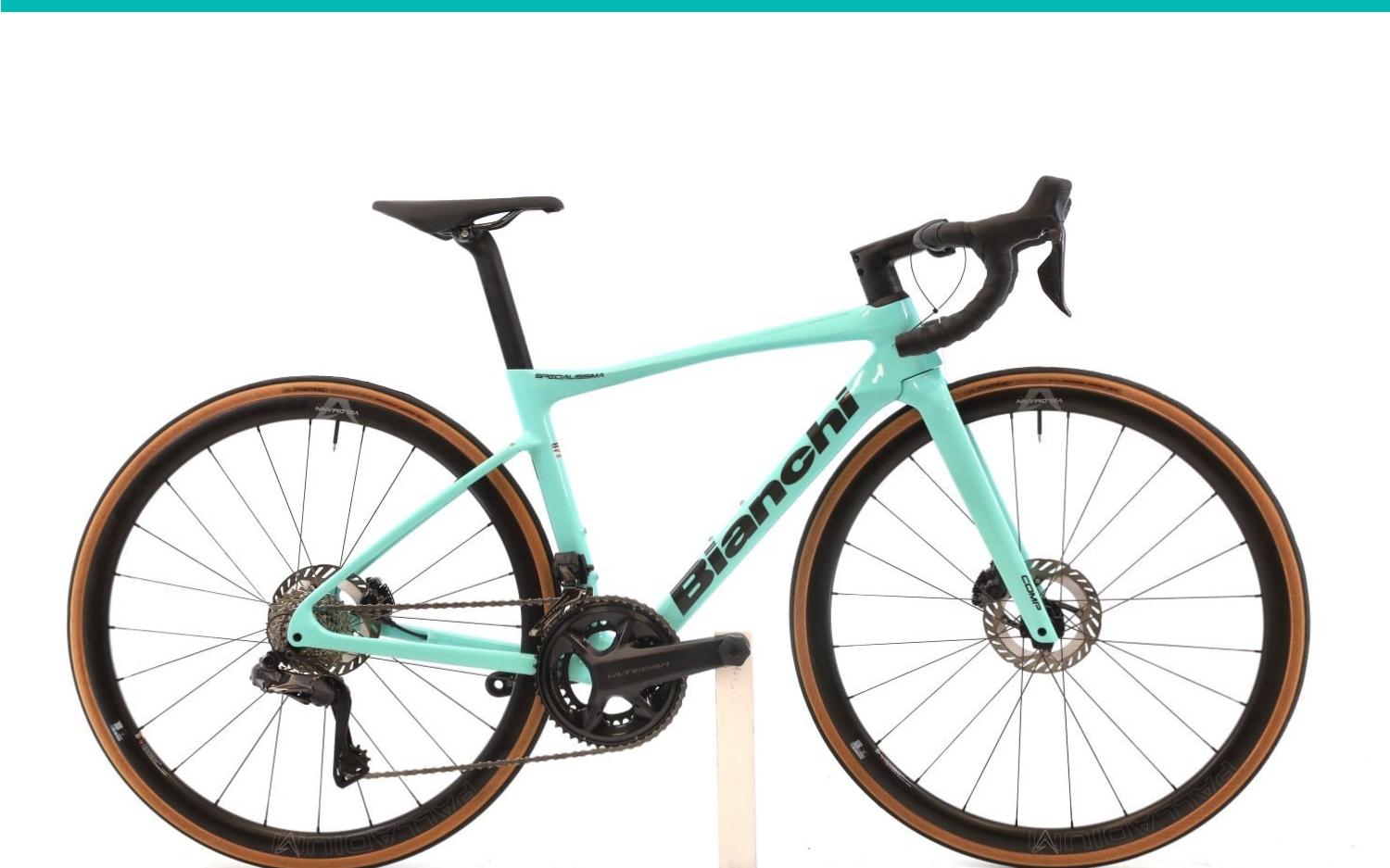 Bici da corsa Bianchi Zyclora ·  Specialissima Comp Di2 12V, Usata, 2025, Barcelona