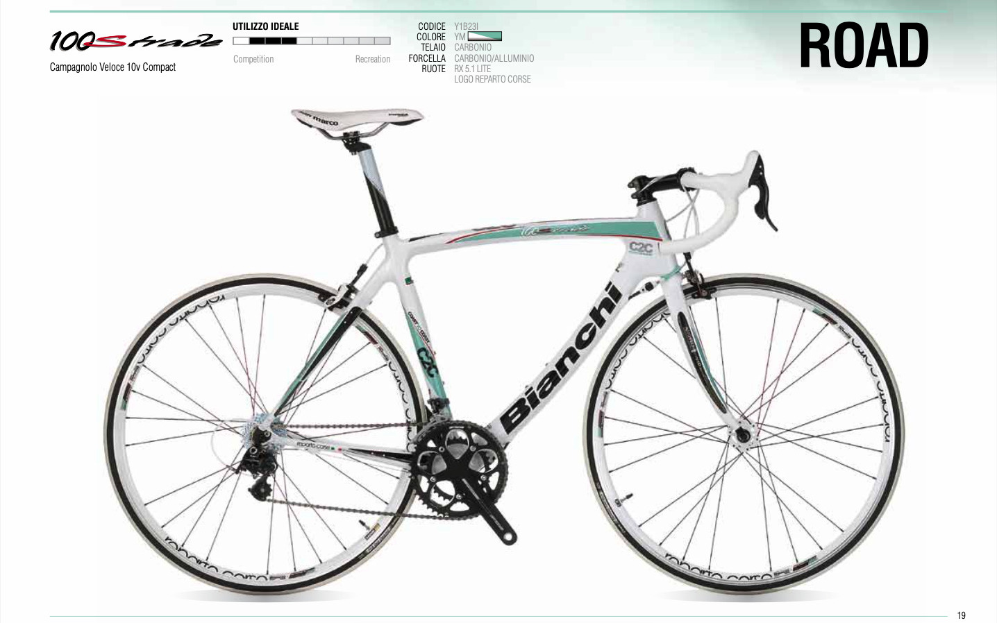 Bici da corsa Bianchi C2C Centostrade, Usata, 2015, Bergamo