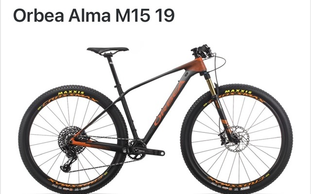 Mountain Bike Orbea Alma Carbonio GX, Usata, 2019, Siena
