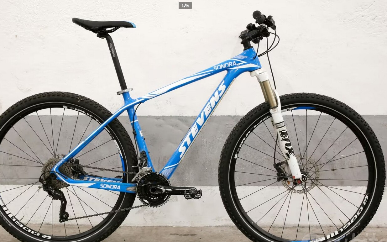 Mountain Bike Stevens Sonora ES Carbonio XT, Usata, 2018, Roma