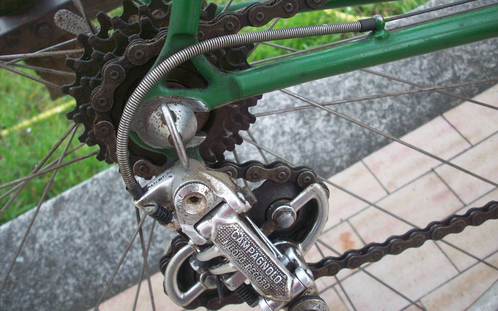 Bici da corsa Zini Record, Usata, Decennio 1980, Piacenza