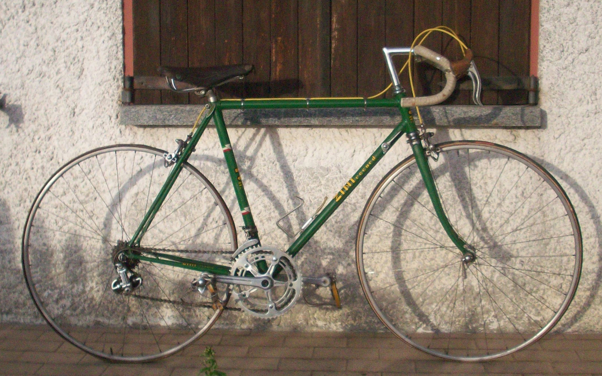 Bici da corsa Zini Record, Usata, Decennio 1980, Piacenza